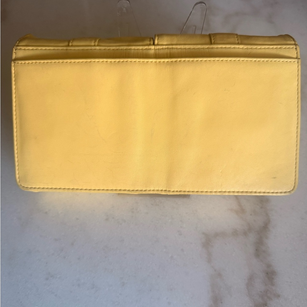 Authentic Givenchy Yellow Leather Crossbody 2014 Timeless Designer Piece-Rare - Picture 5 of 13